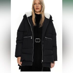 Orolay Winter Puffer Down Jacket - Size S - Black